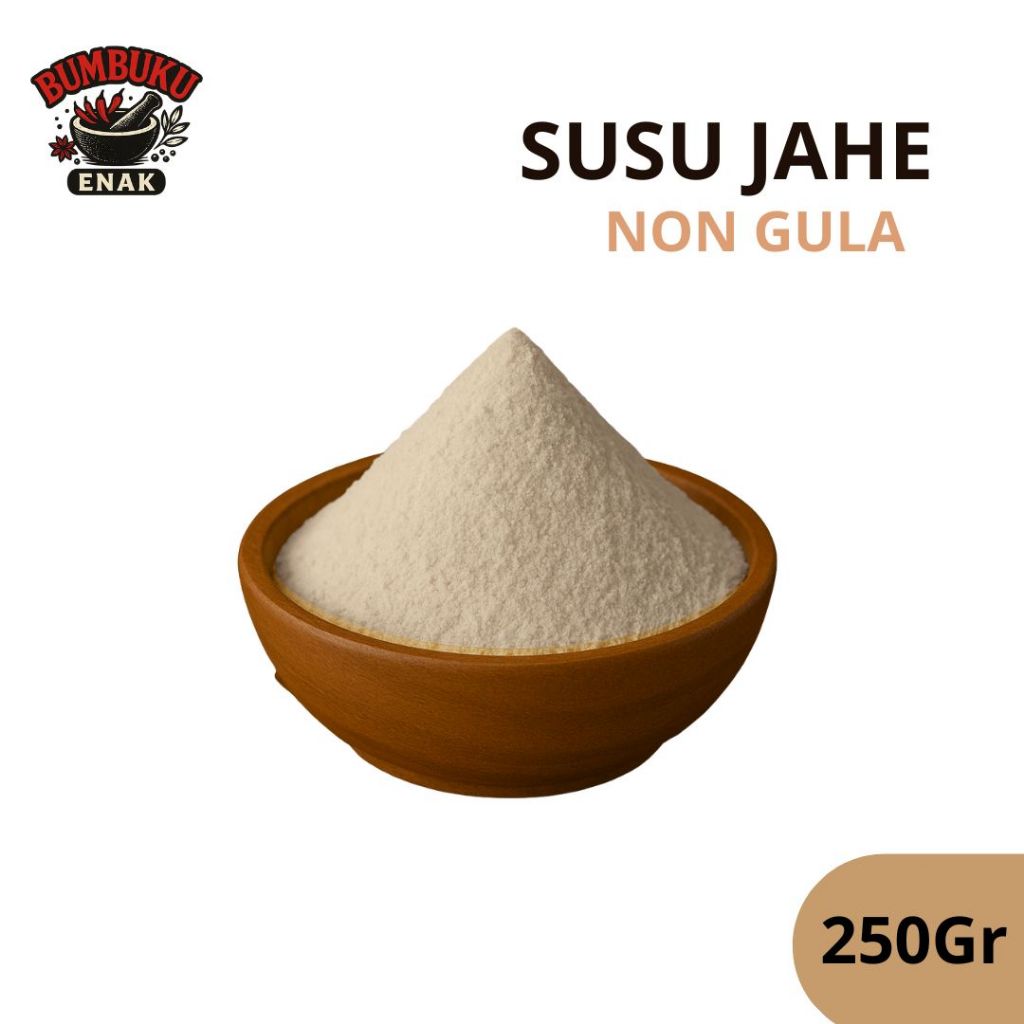 

Bubuk Minuman Non Gula Rasa Susu Jahe 250gr – Hangat, Sehat & Nikmat Tanpa Gula Tambahan