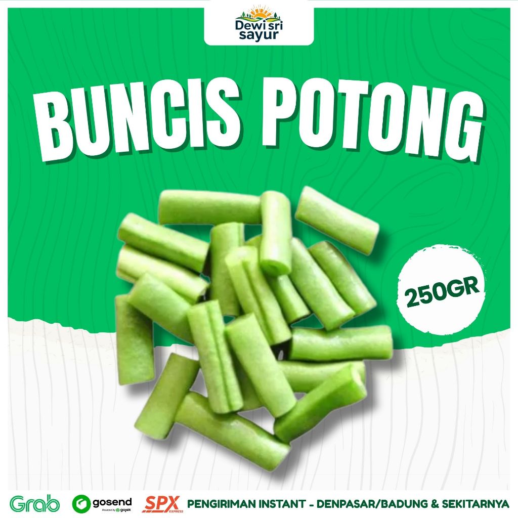 

Sayur Buncis Potong 250gr – Dewi Sri Sayur