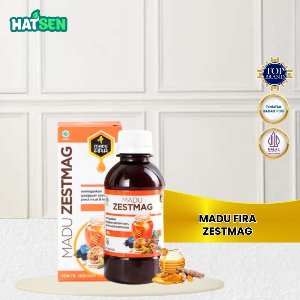 

Madu Zestmag Asli Original 100% Mengatasi Asam Lambung, Perut mual dan kembung