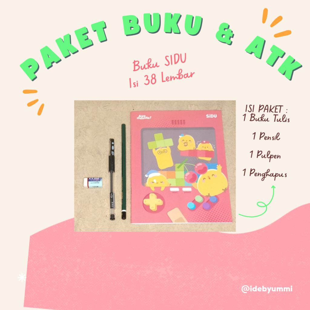 

PAKET BUKU TULIS & ATK - satuan / ecer