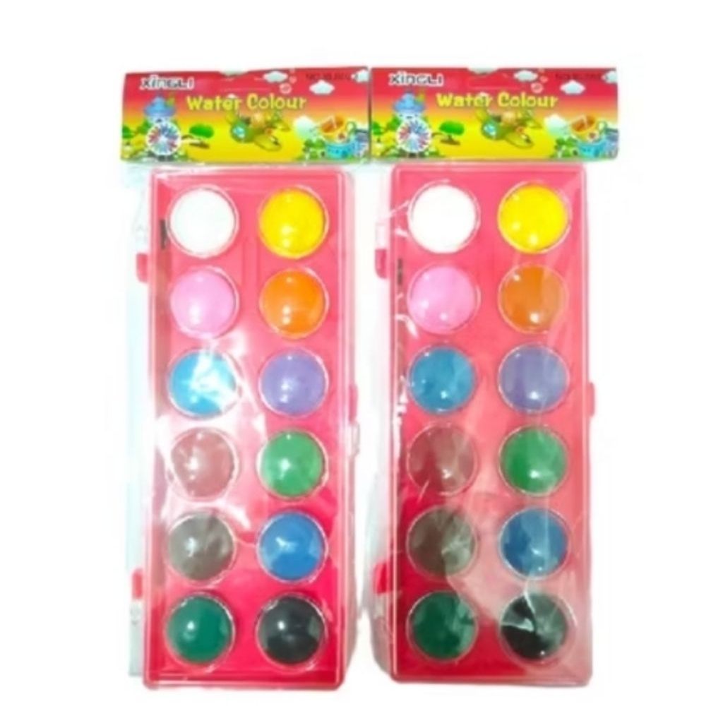 

( 1set ) Cat air 12 warna sudah termasuk kuas