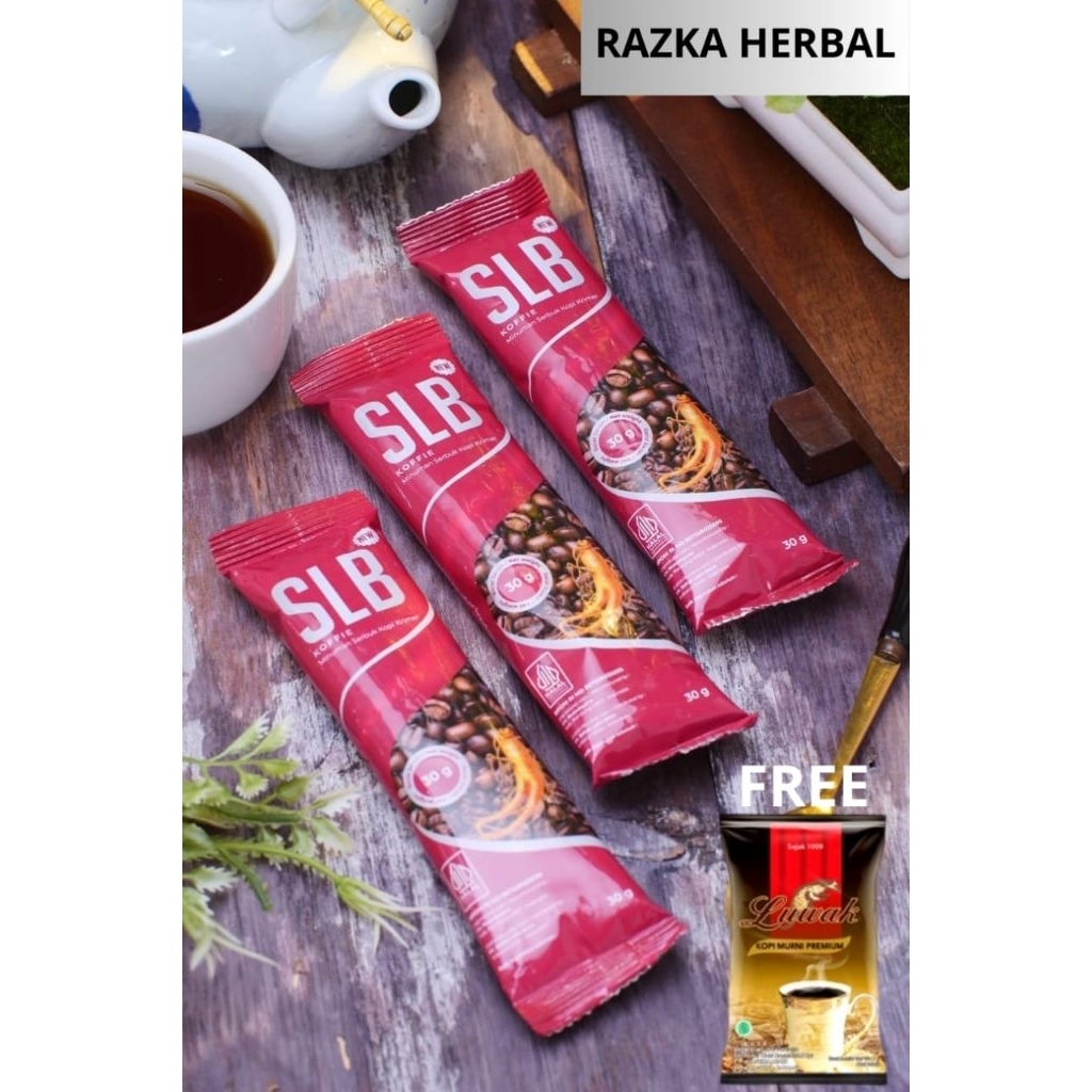 

PAKET 3 SACHET NEW SLB + FREE 3 SACHET KOPI LUAK