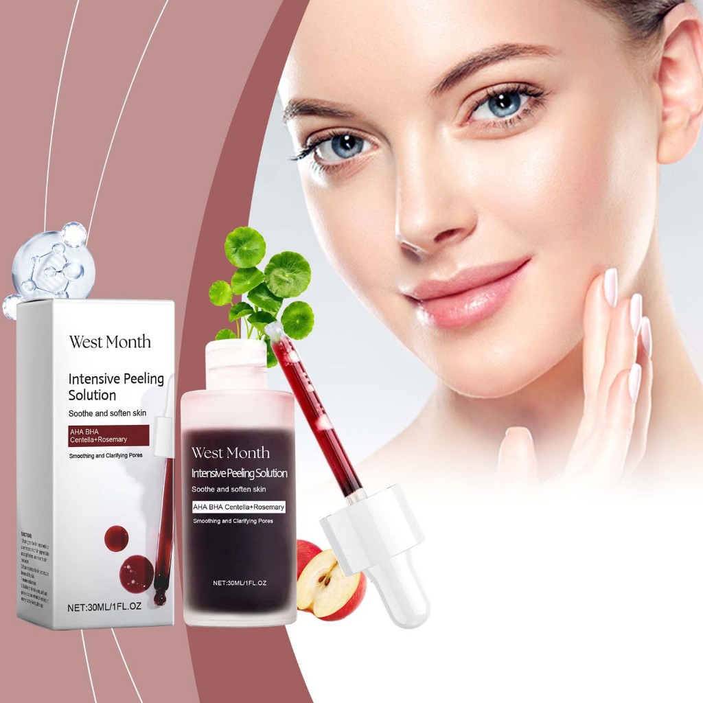 Intensive Peeling Solution Exsfoliasi Wajah Serum Penghilang Flek Hitam Pemutih Wajah Mengecilkan po