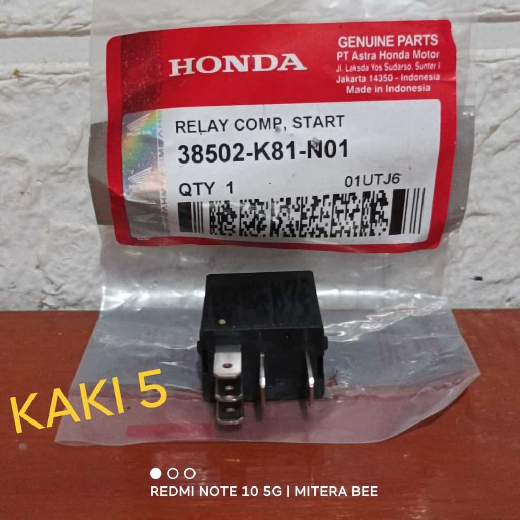RELAY STATER ORI KAKI 5 VARIO 150 ESP VARIO 125 ESP-VARIO 160-STYLO 160