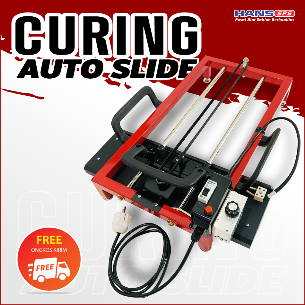 CURING SABLON OTOMATIS BISA MANUAL + PENGATUR SUHU