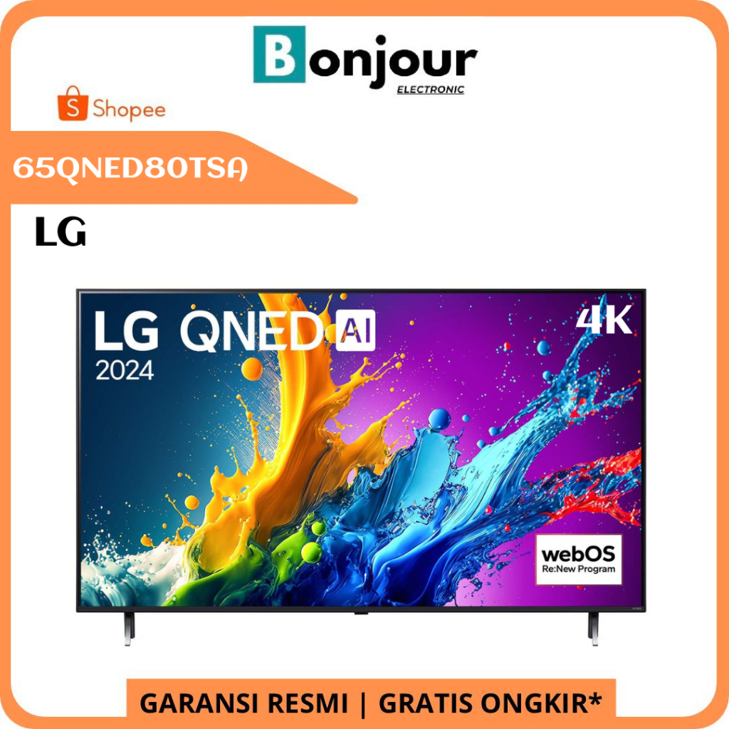 TV QNED 65 UHD 4K Smart TV LG 65QNED80TSA 65QNED80 LG 65QNED Mini LED LG