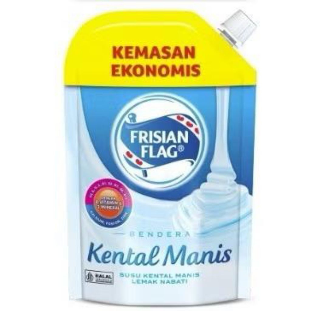 

Frisian flag Susu Bendera Kental Manis Pouch Kemasan 545gr