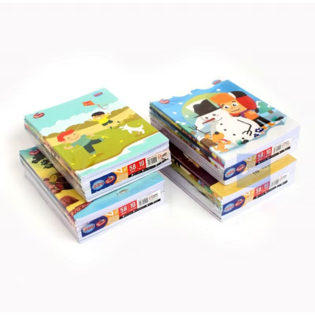 

Sidu Buku Tulis EB 58 Lembar Ecer (Motif Random)