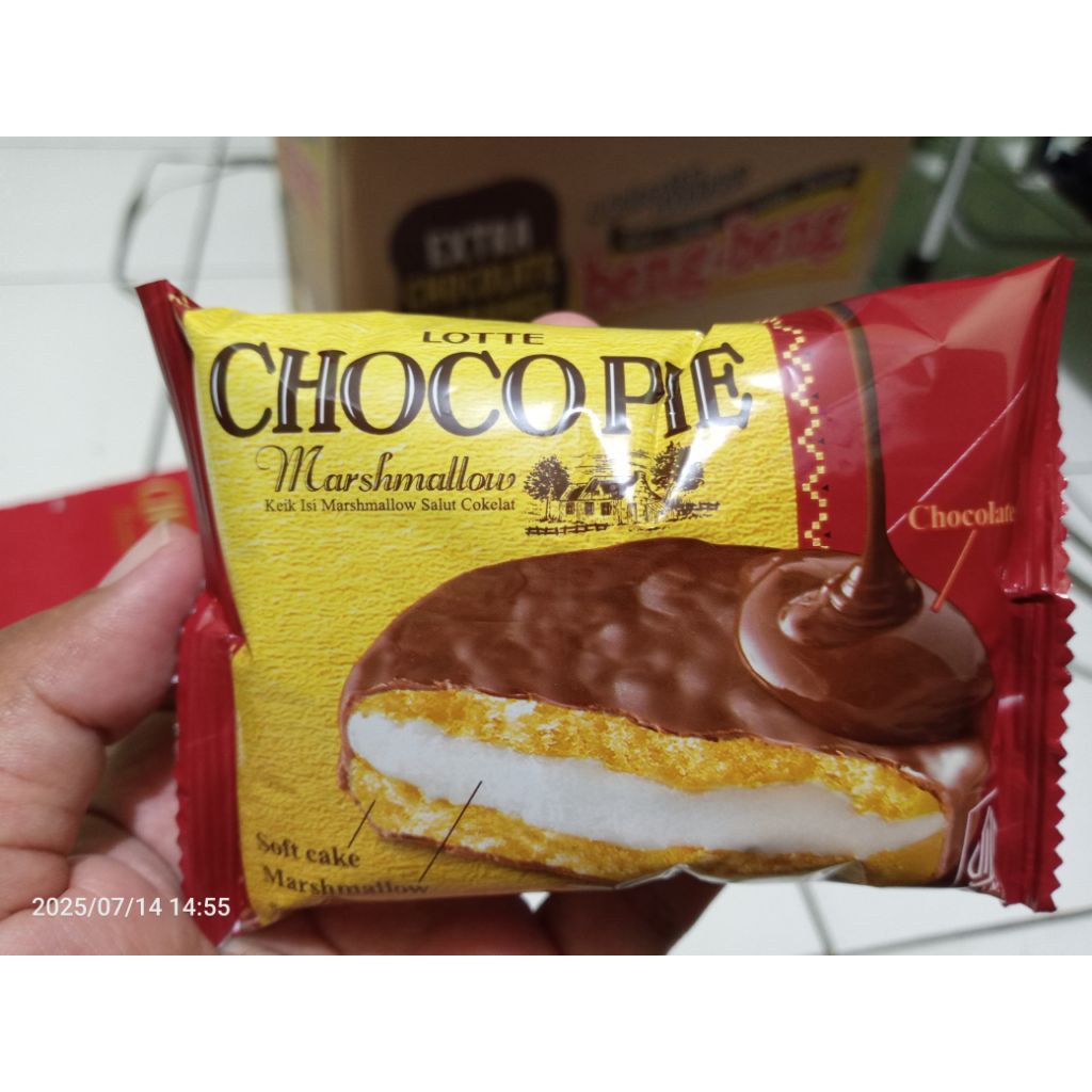 

Lotte choco pie marshmallow