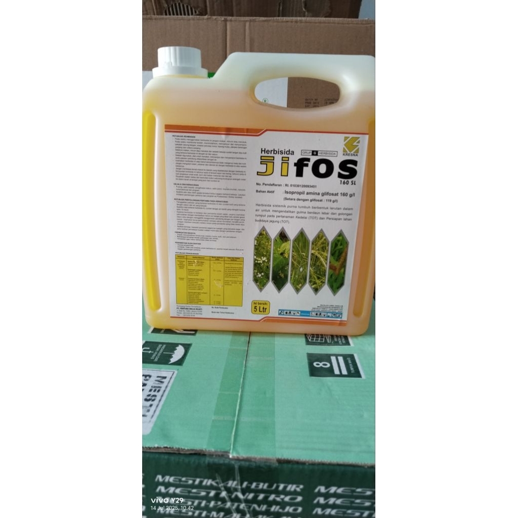 JIFOS 160 SL UK 5 L + GRANDALLY 25 GRAM 1 SCH