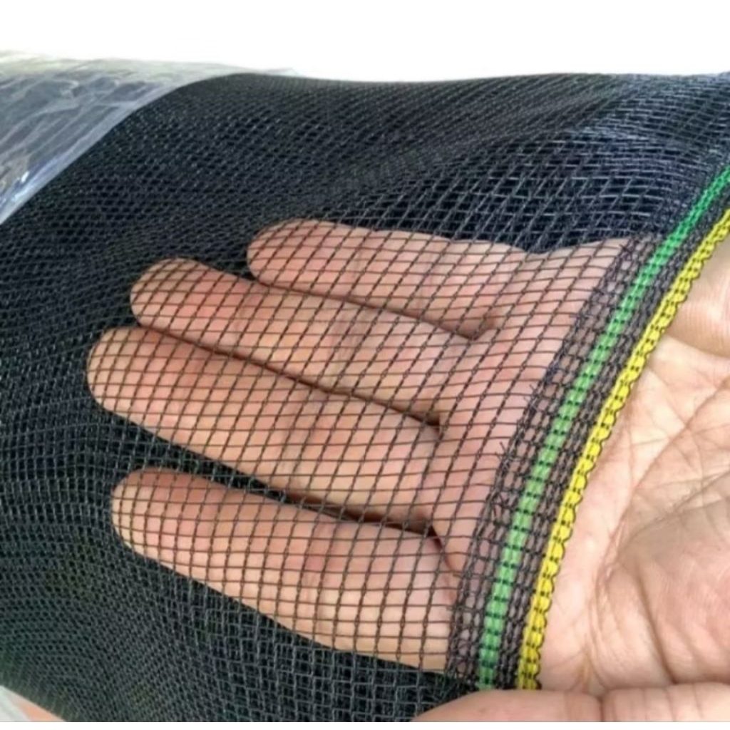 waring hitam, jaring pagar ayam/ternak, pagar tanaman dll.lebar 120cm