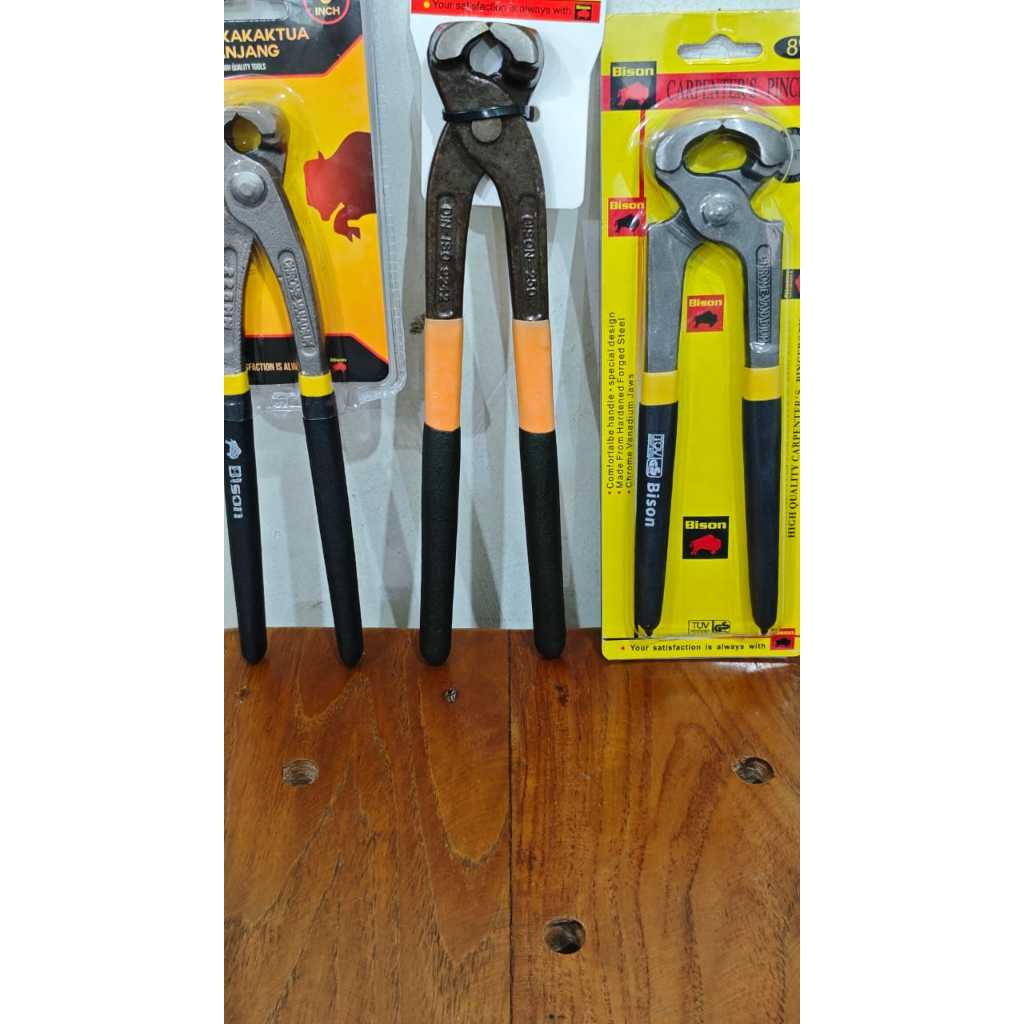 BISON Tang Catut / Kakak tua Bison Kepala Besar - Carpenter Pincers