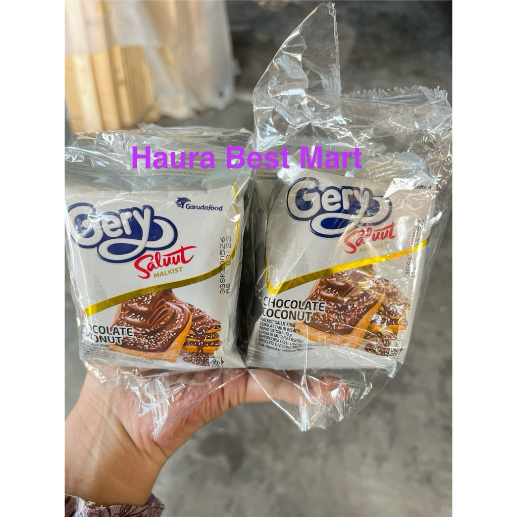 

Gery saluut Malkist coklat kelapa 18gr X 10 pcs