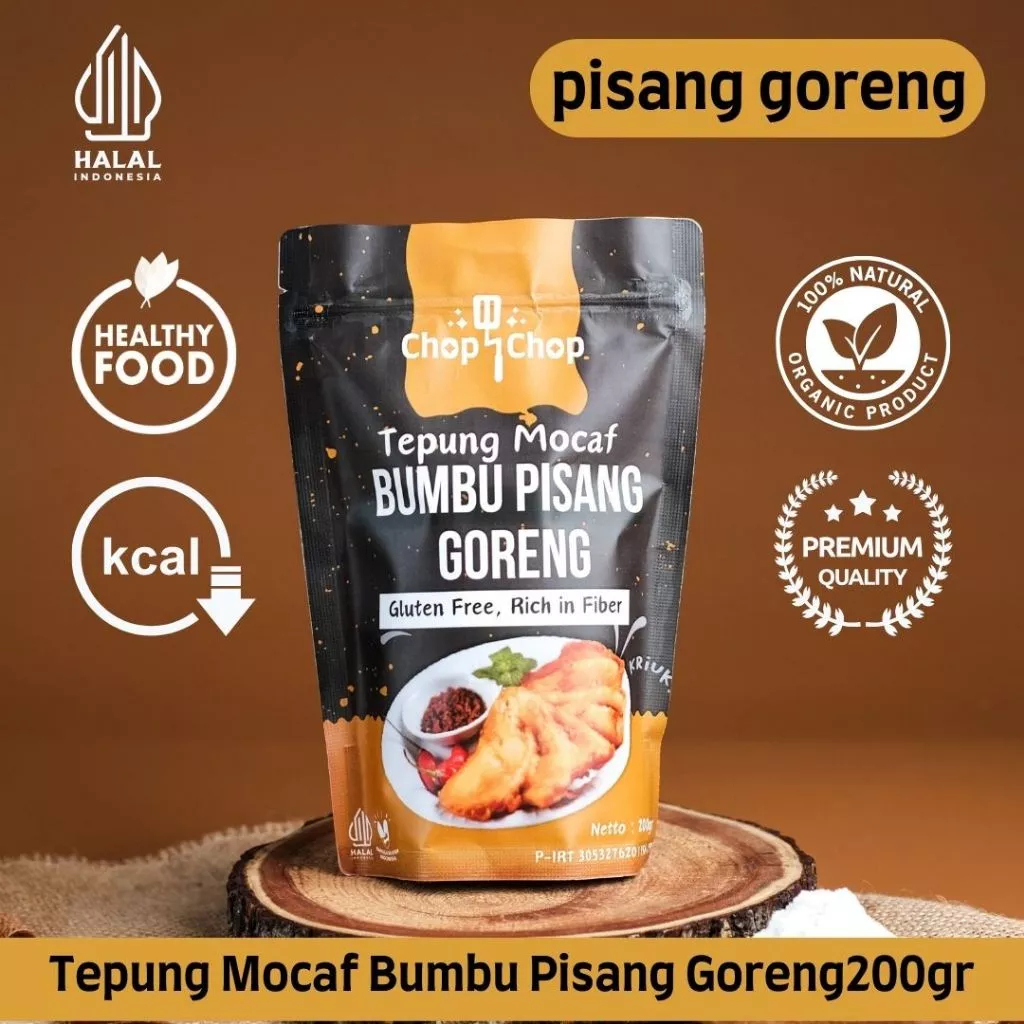

Kebab shawarma X ChopChop Tepung Mocaf Pisang Goreng - Gluten Free Organik - Tepung Sehat Rendah Kalori 200gram KEBAB SHAWARMA