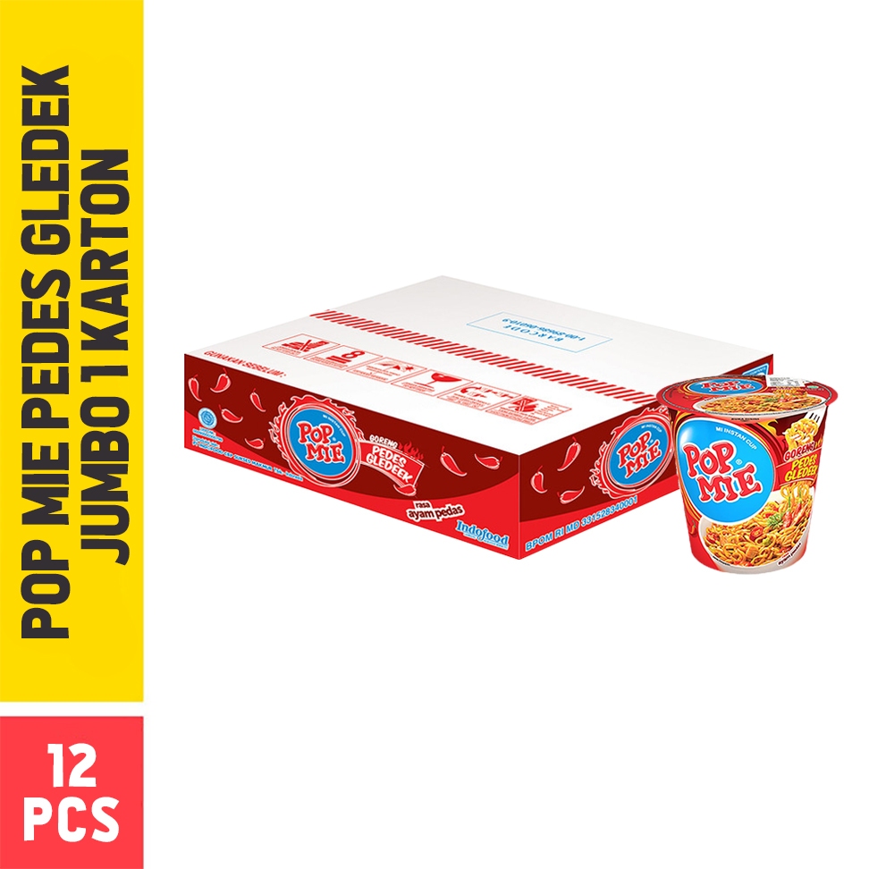 

CTN - Pop Mie Pedas Gledek 75 Gr