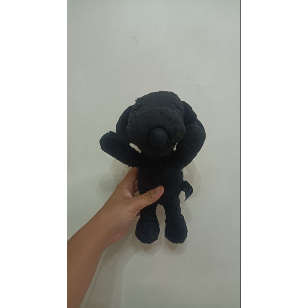 Boneka Snoopy Albino Hitam Ori Kaws x Peanuts Uniqlo (Rare) Langka