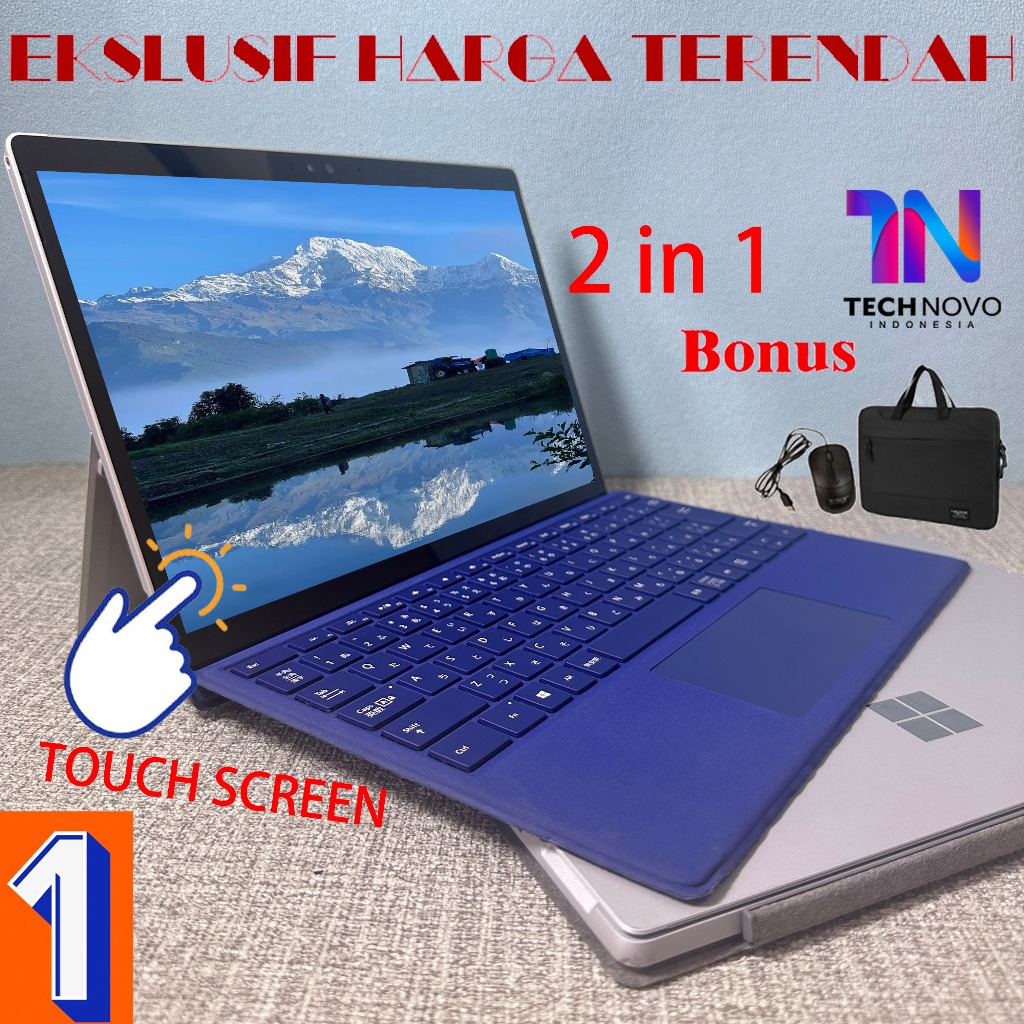MICROSOFT SURFACE PRO 7+  i5 -1135G7 11TH GEN/ RAM 16GB DDR4/2 in 1 touchscreen INTEL IRIS - NON STY