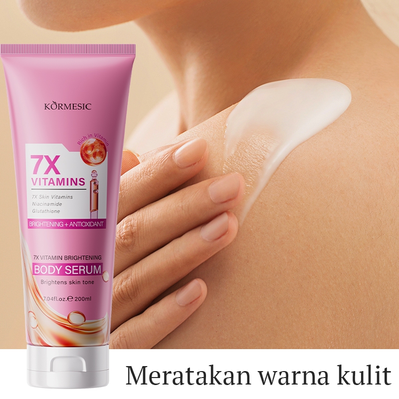 KORMESIC 7X Vitamin Serum 200ml | Serum Vitamin Kulit, Melembapkan, Tekstur Ringan, Nyaman untuk Kul