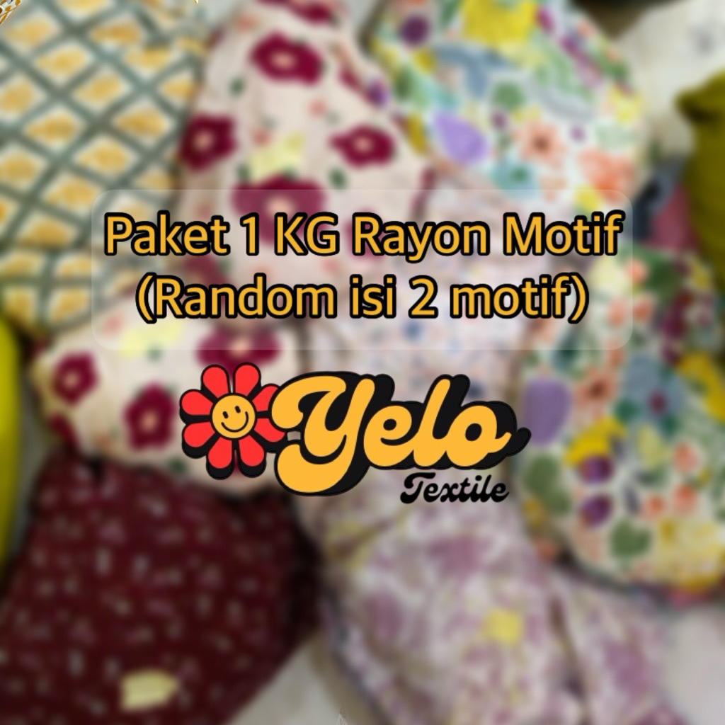 Rayon Motif Kiloan