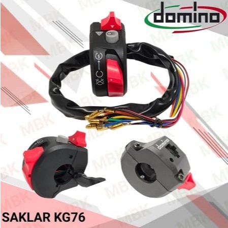 Holder Switch Saklar Kanan 3 tombol Stater on/of engine stop Model Ktc Universal  Yamaha Xabre Ducat