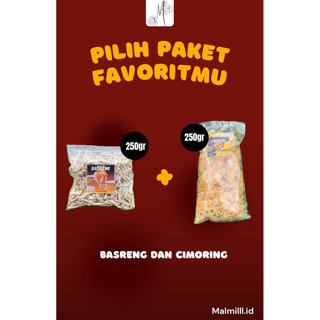 

Paket Bundling Hemat! Basreng dan Cimoring
