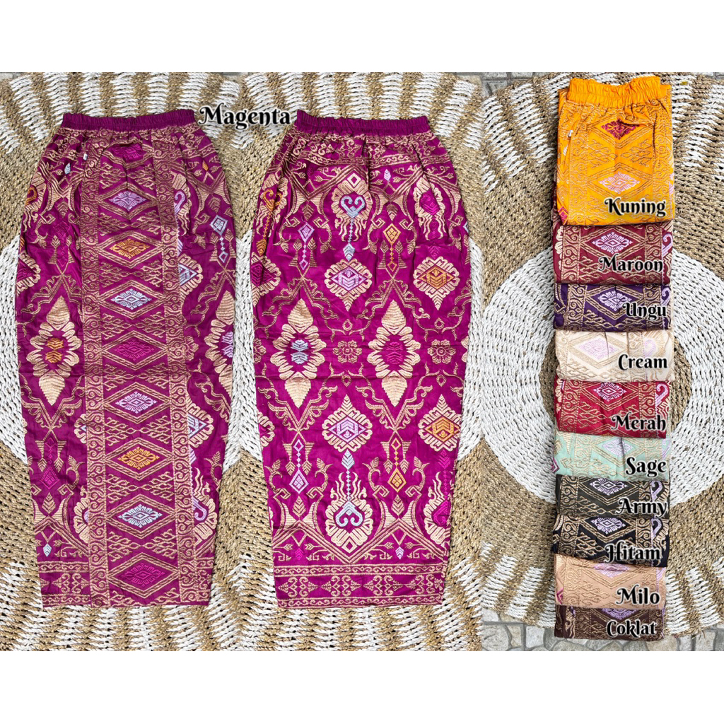 Kamen Songket Jadi Strait Cakra