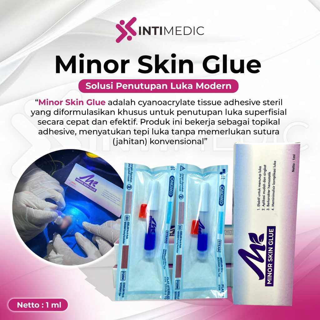 Lem Bedah Minor 1 ML / Lem Khitan / Lem sunat / Perfect Seal / Surgibond / Ebond / SSG / Lem Untuk S