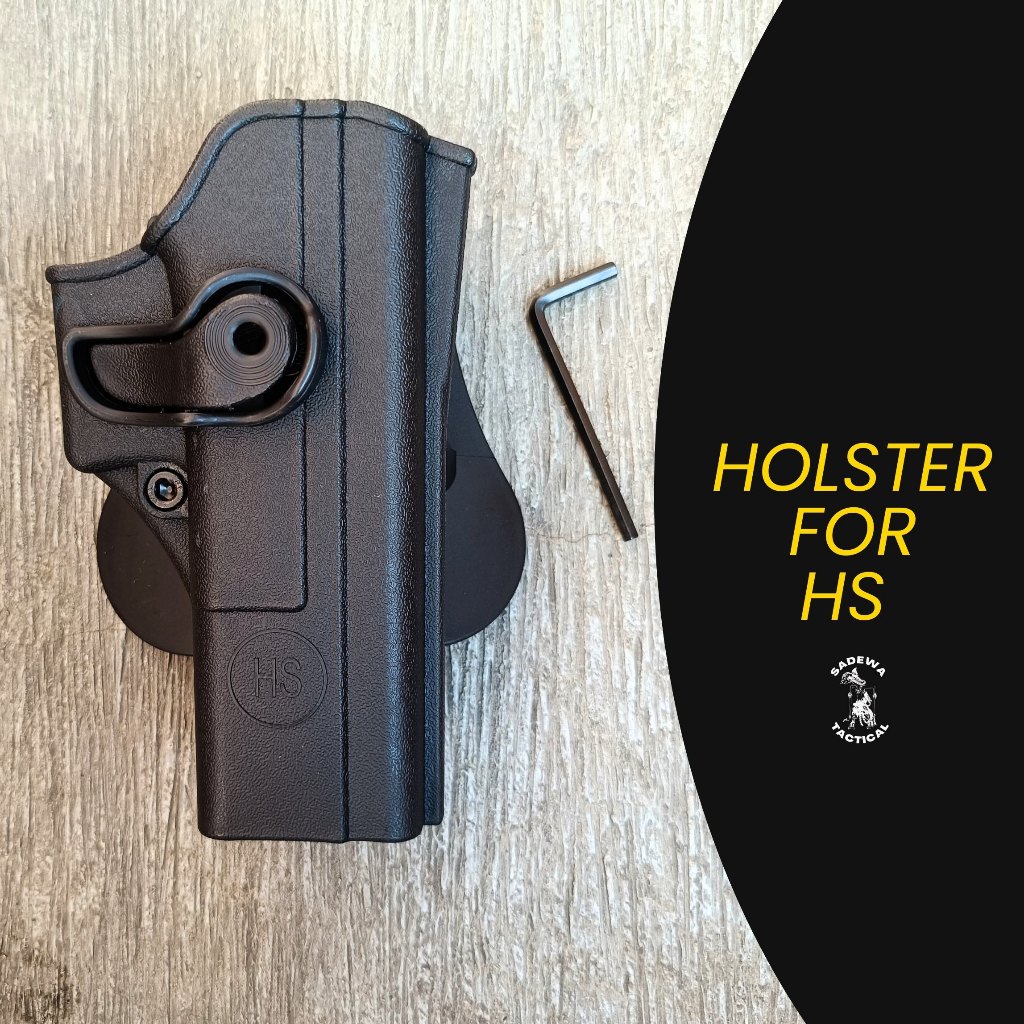 Holster HS / Tactical Holster HS / Sarung pistol HS / Holster pinggang Slip