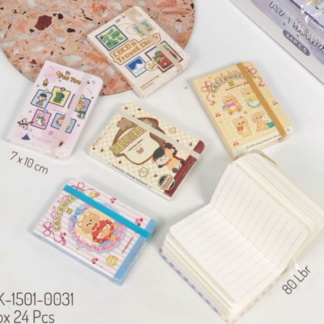 

MY MAVEND - NOTEBOOK A7 - 12 PCS MIX MOTIF - RANDOM ATAU (PILIH DI LIVE)
