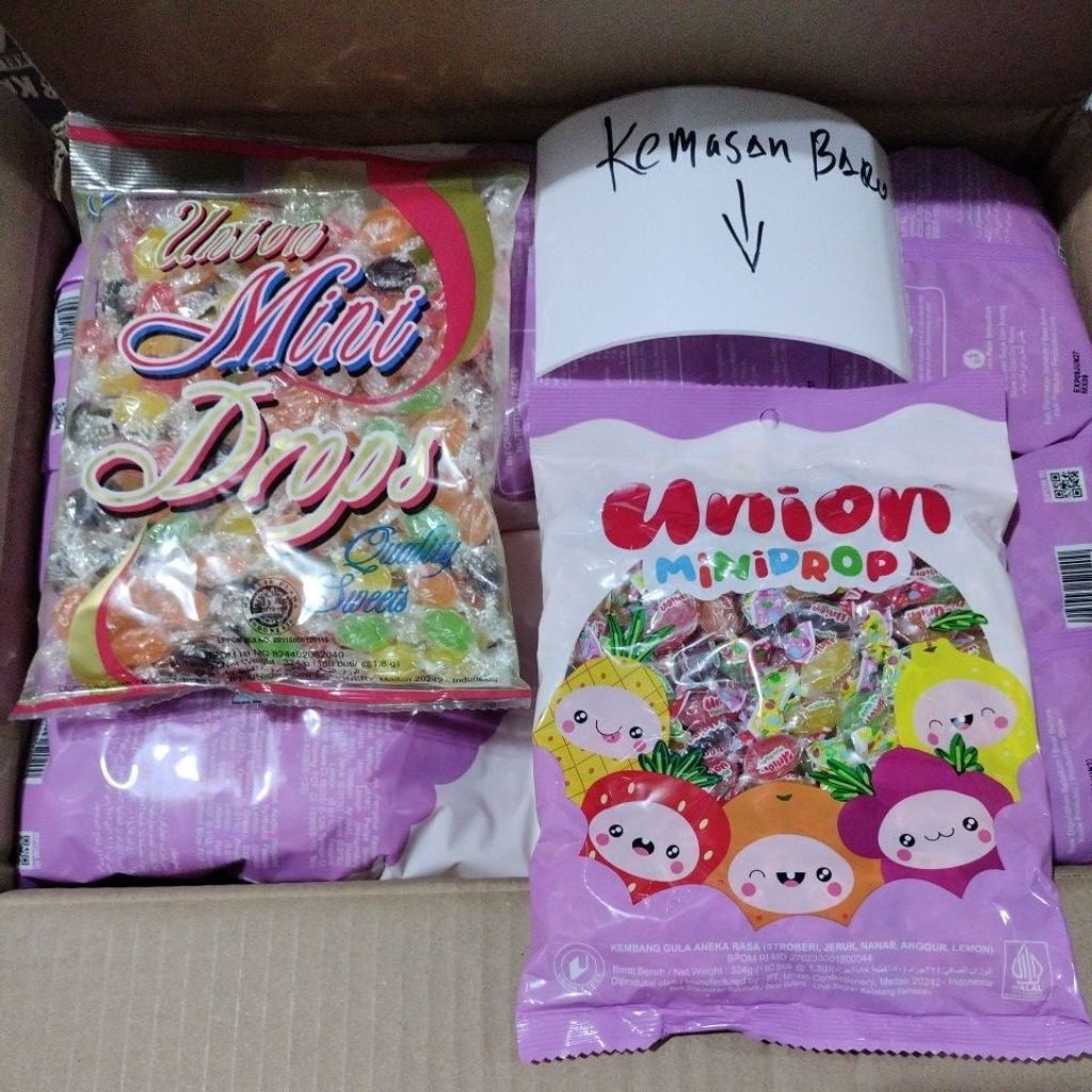 

PERMEN UNION MINI DROPS HARGA SATUAN 1 BUNGKUS