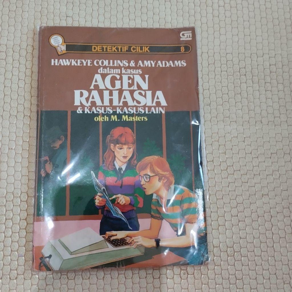 preloved novel detektif anak detektif cilik, hawkeye collins and amy adams