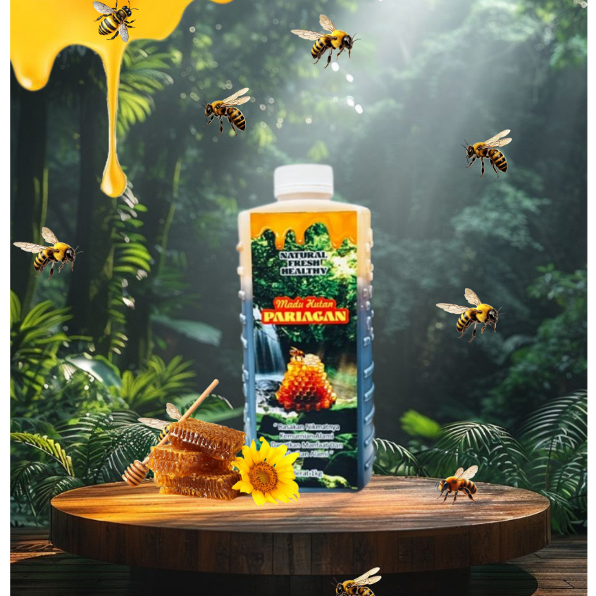 

Madu hutan sumatra akasia 1Kg - 100% Murni Tanpa Campuran