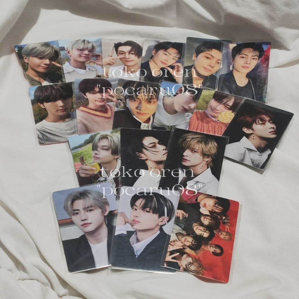 [cek desk] Photocard Official Enhypen Jay Jungwon Ni-ki Sunoo Jake Kokop BULK ONLY Murah Take All Fr