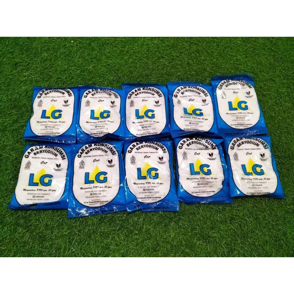 

10 Pcs Garam Masak/Garam Dapur/Garam beryodium 100gr