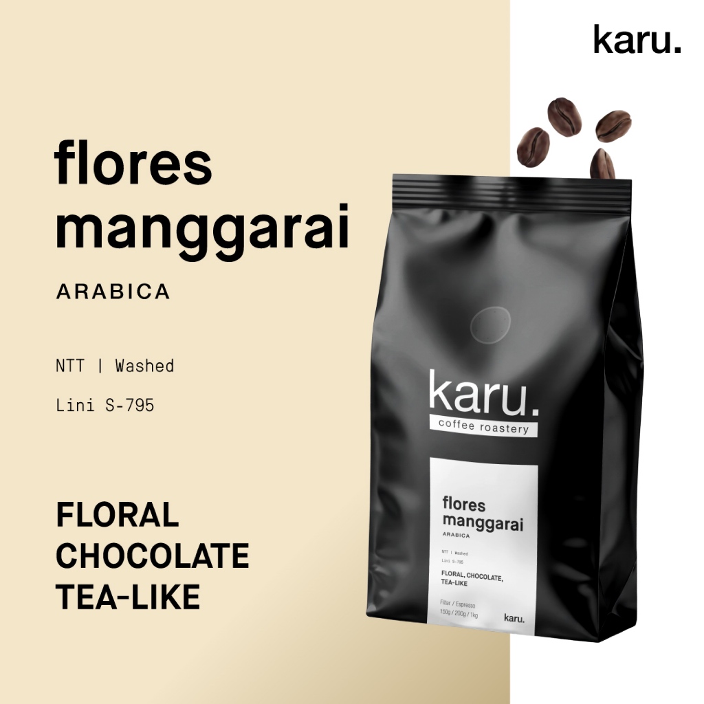 

Biji Kopi Arabika Flores Manggarai Washed 200 gram