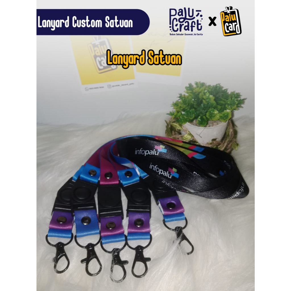 

Lanyard Custom Satuan 2 Sisi
