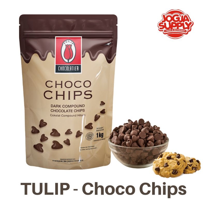 

[oddsolshop] pekanbaru/Chocolate Chip Mini Tulip Repack 250GR Bahan Kue Baking Mix Cake Cokelat