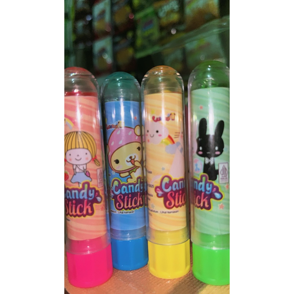 

Jajanan candy stick nyamii