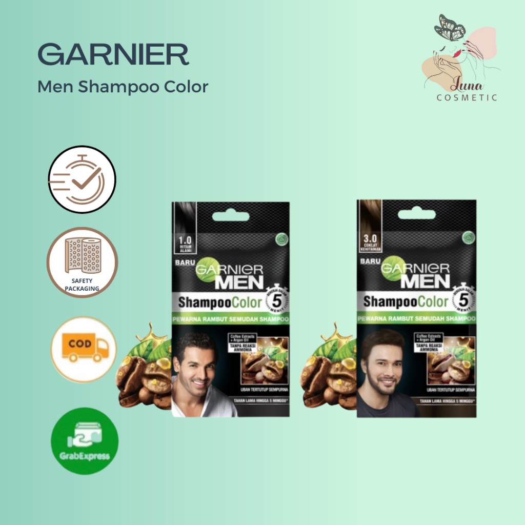 Garnier Men Shampoo Color