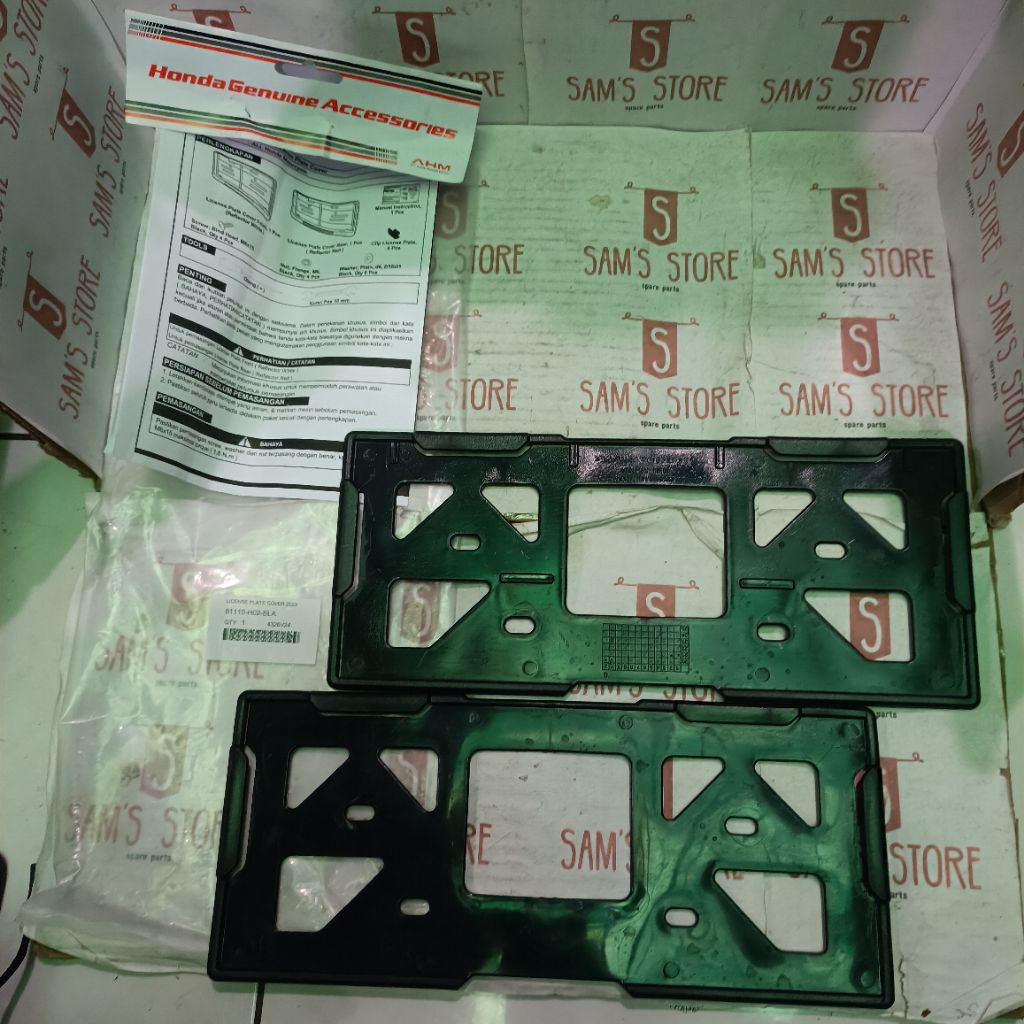 Dudukan Plat Nomor Honda