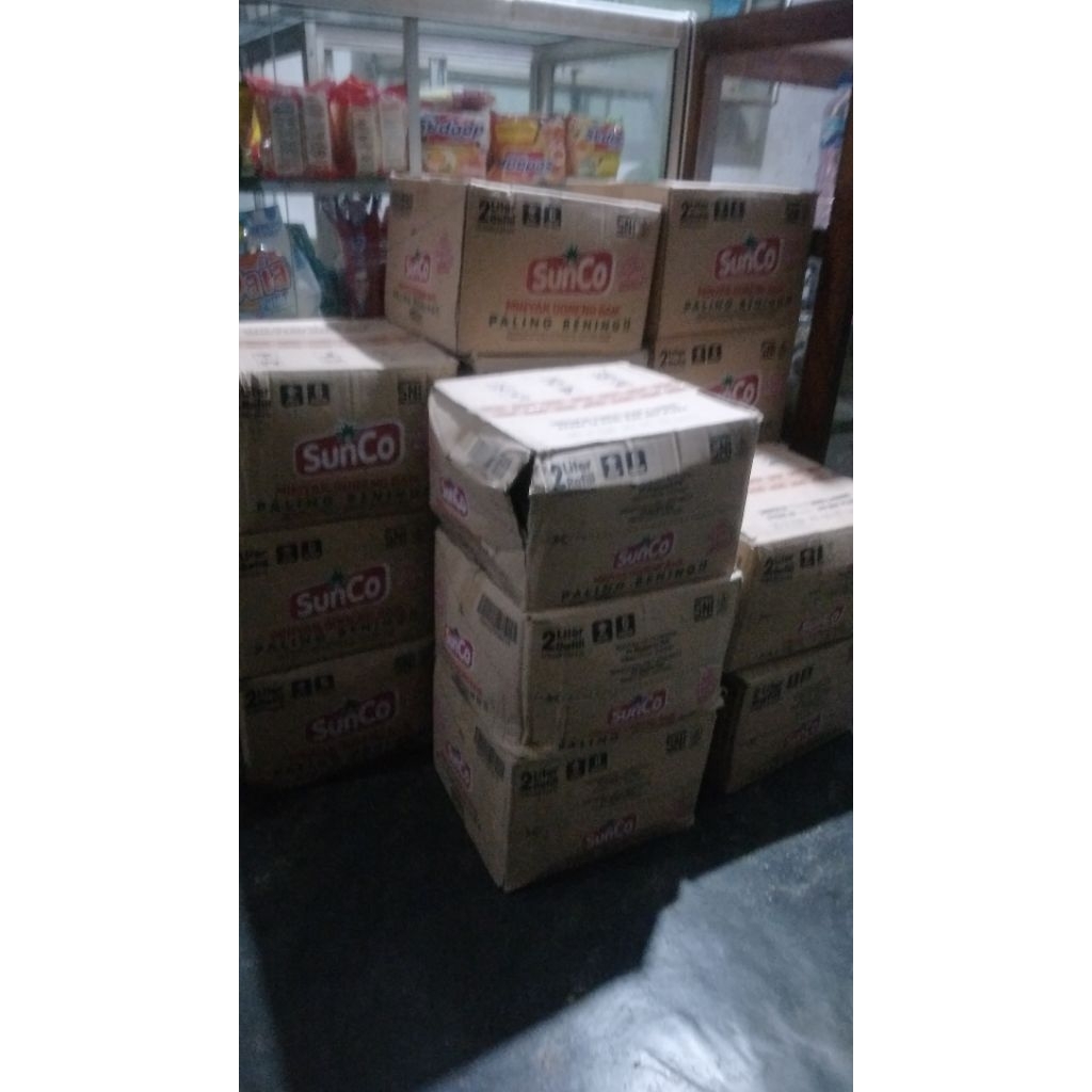 

Minyak goreng SUNCO 2L kartonan
