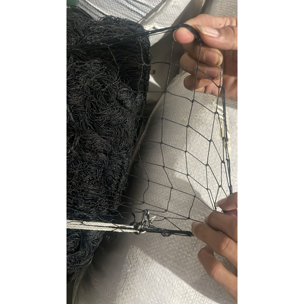 Jaring ikan D12 2inch 100x100 bahan nilon