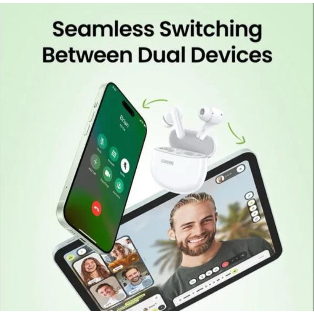 UGREEN TWS Earbuds Earphone Bluetooth 5.4 True Wireless Stereo