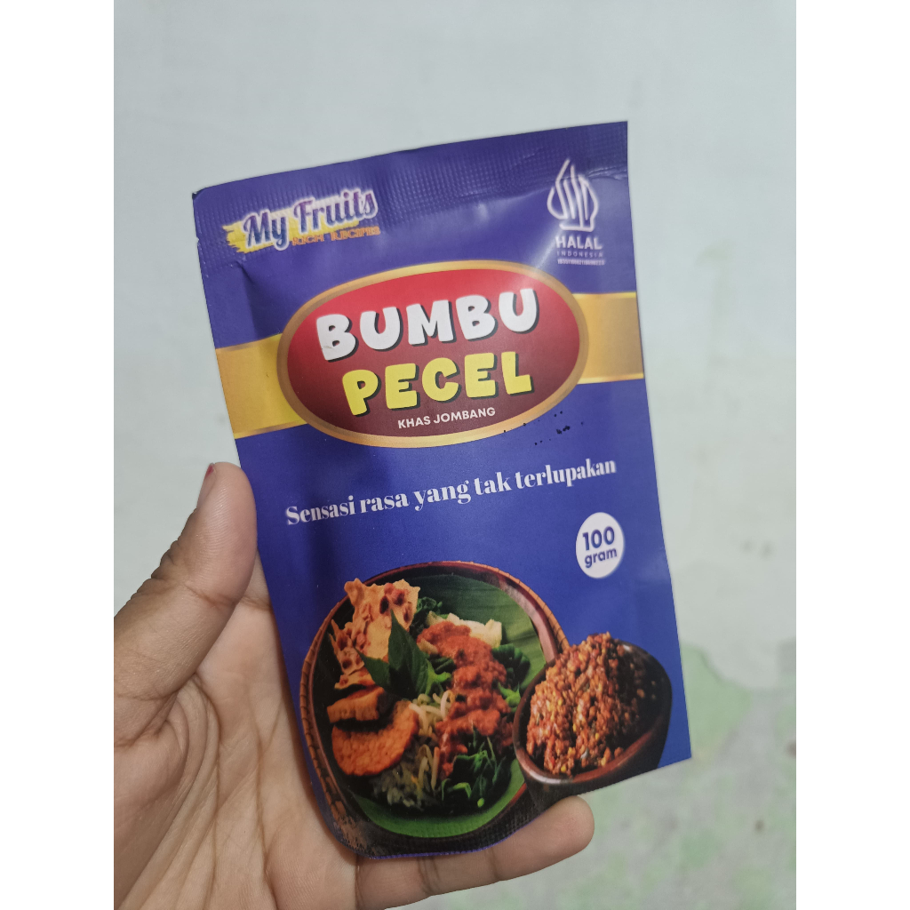 

BUMBU PECEL MYFRUIT INSTAN