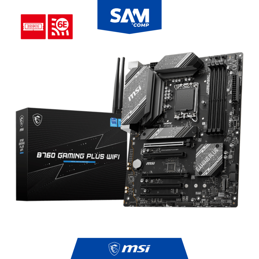 MSI B760 GAMING PLUS WIFI (Intel LGA 1700, B760)