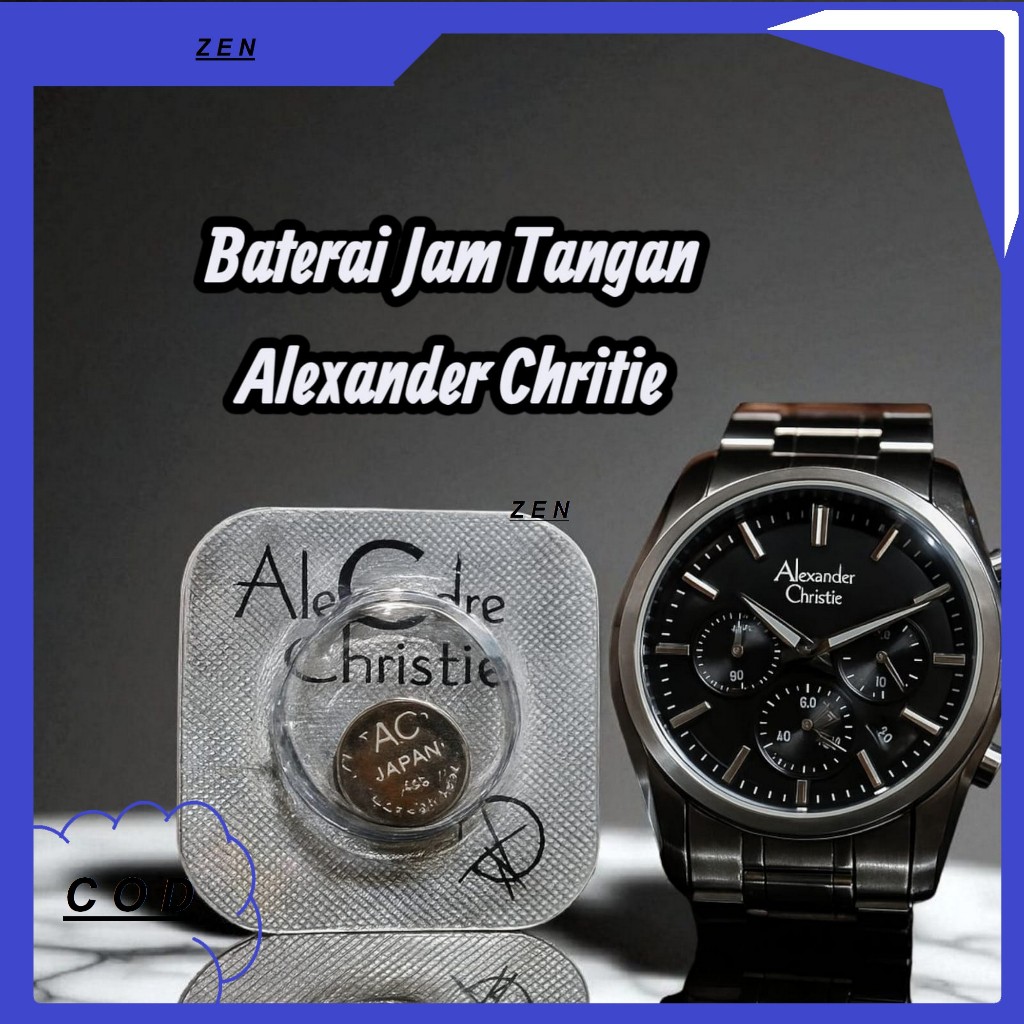 Alexandre Christie Baterai Jam Tangan AC 6141MC 6141 MC untuk Model AC JAPAN Watch