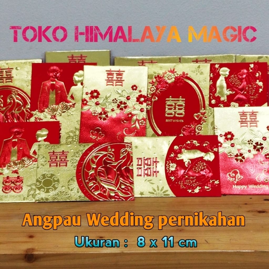 

Angpau Wedding pernikahan Ukuran Kecil