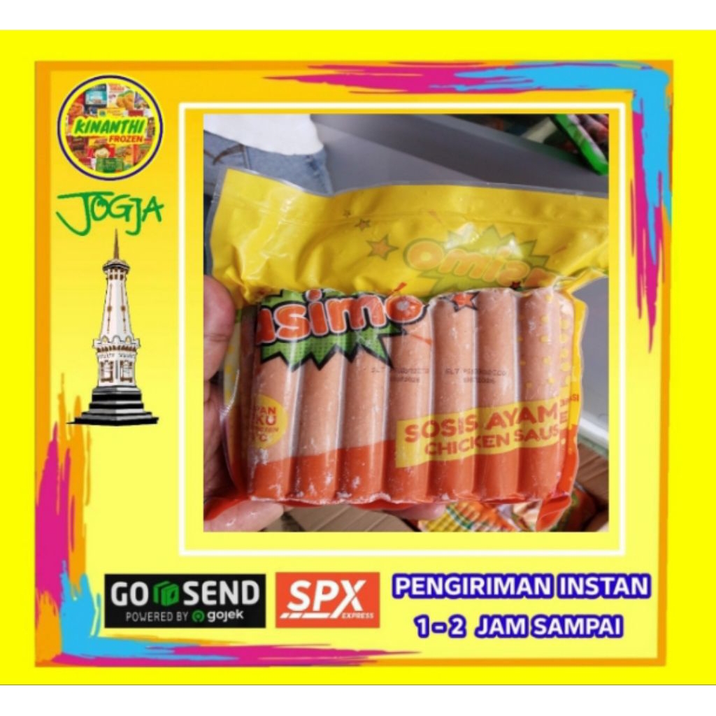 

Asimo sosis 375gr, Jogja frozen