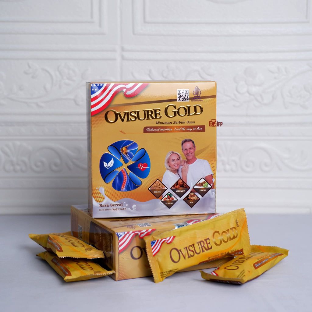 

OVISURE GOLD MILK SUSU VITAMIN TULANG,NYERI SENDI, NYERI OTOT & KERAM KEBAS - ORIGINAL ASLI
