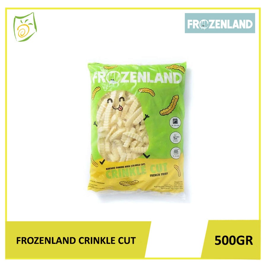 

Kentang Goreng Frozenland Crinkle Cut 500gr